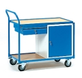 Tischwagen mit Schubladen und Sc