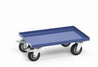 Eurokastenroller mit Stahlblechwanne