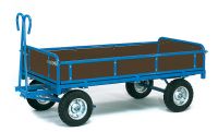 Schwerer Handpritschenwagen mit 2 Bordwnden