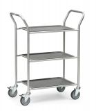 Servierwagen mit abnehmbaren Tabletts, 3 Bden