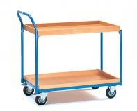 Tischwagen mit 2 Ksten, Griff hochstehend