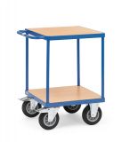 Tischwagen mit quadratischer Ladeflche, 2 Bden
