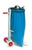 Abfallsammler mit 2 Standfen und 2 Vollgummirdern