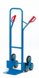 Treppenkarren Stahl200 kg, H�he 1300 mm, mit 2 dreiarmigen Rad-S