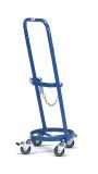 Stahlflaschenroller80 kg, Hhe 970 mm, Breite 410 mm