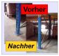 Pr�fung und Instandsetzung von Palettenregalen