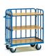 Etagenwagen mit 3 Bden und 1 Lngswand