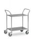 Servierwagen mit festen Bden, 2 Bden