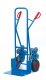 Treppenkarren Stahl200 kg, Hhe 1300 mm, mit 2 fnfarmigen Rad-S