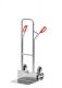 Treppenkarren Alu200 kg, Hhe 1300 mm, dreiarmige Rad-Sterne, br